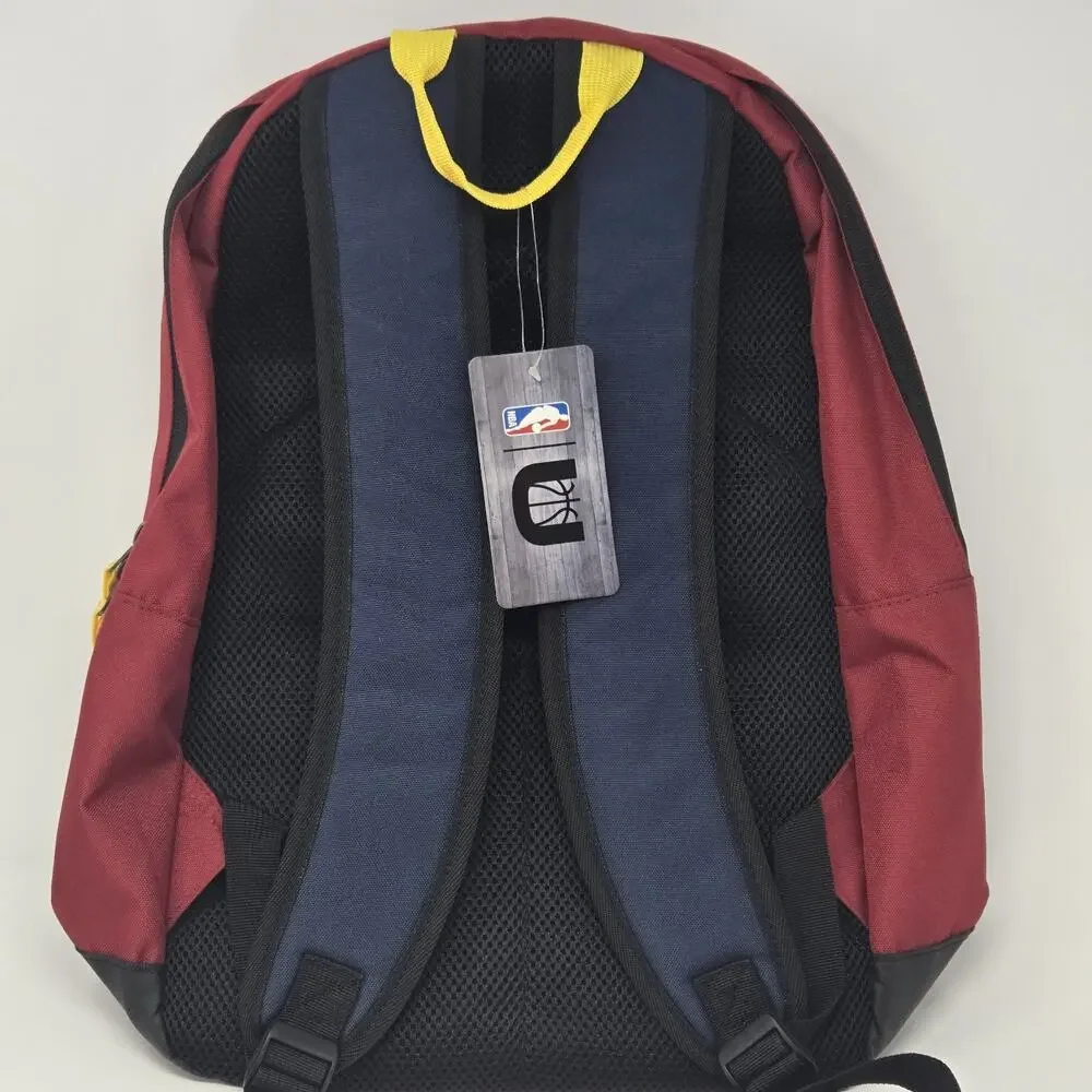 Cleveland Cavaliers NBA Backpack Maroon Blue School Book Bag New